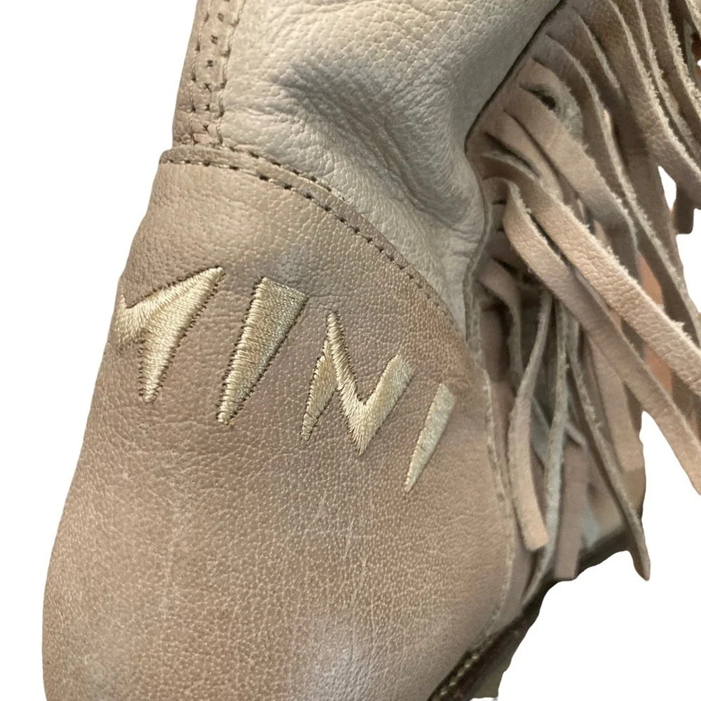 Felmini Leather Fringe Boot - Picture 9 of 10